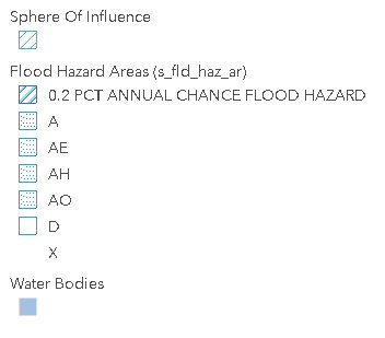 3) FLOOD HAZARD ZONES: